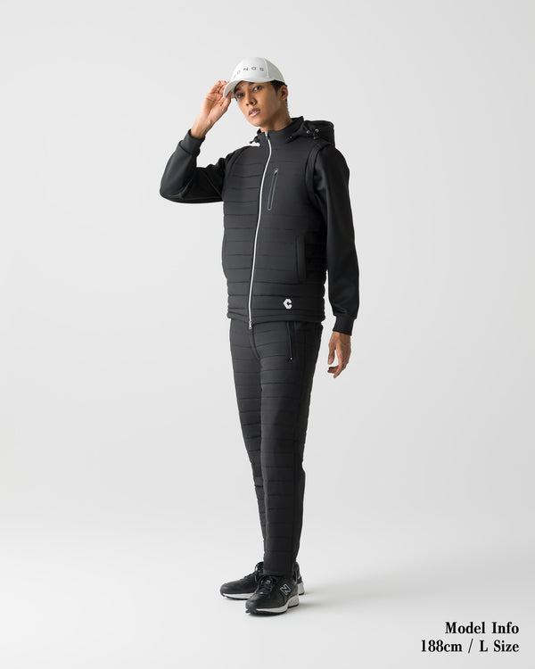 CRONOS BLACK WARM STRETCH PANTS【BLACK】
