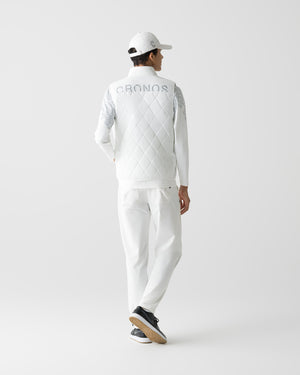 CRONOS BLACK WARM VEST【WHITE】