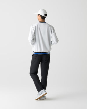 CRONOS BLACK STRETCH SLACKS PANTS【BLACK】