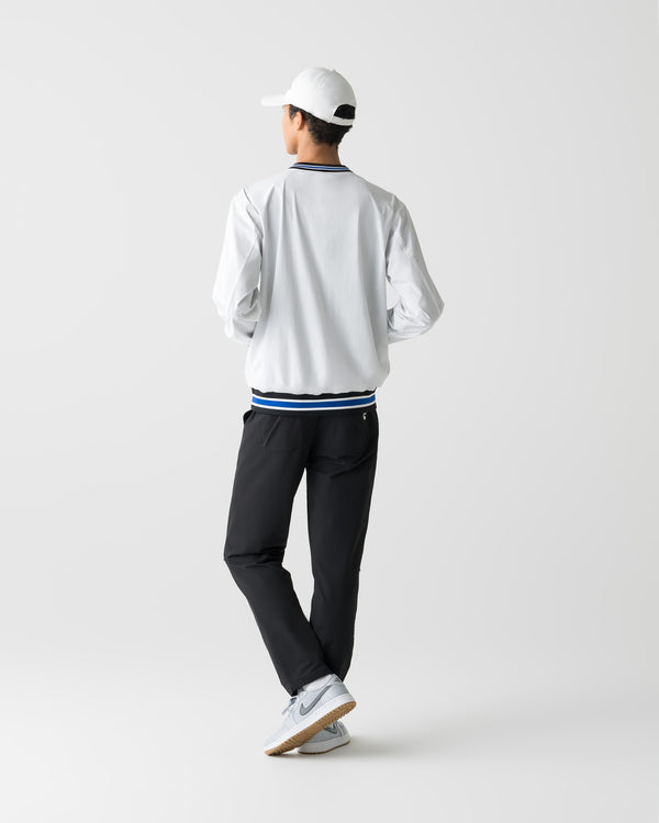 CRONOS BLACK STRETCH SLACKS PANTS【BLACK】