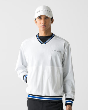 CRONOS BLACK NYLON RIB PISTE【WHITE】