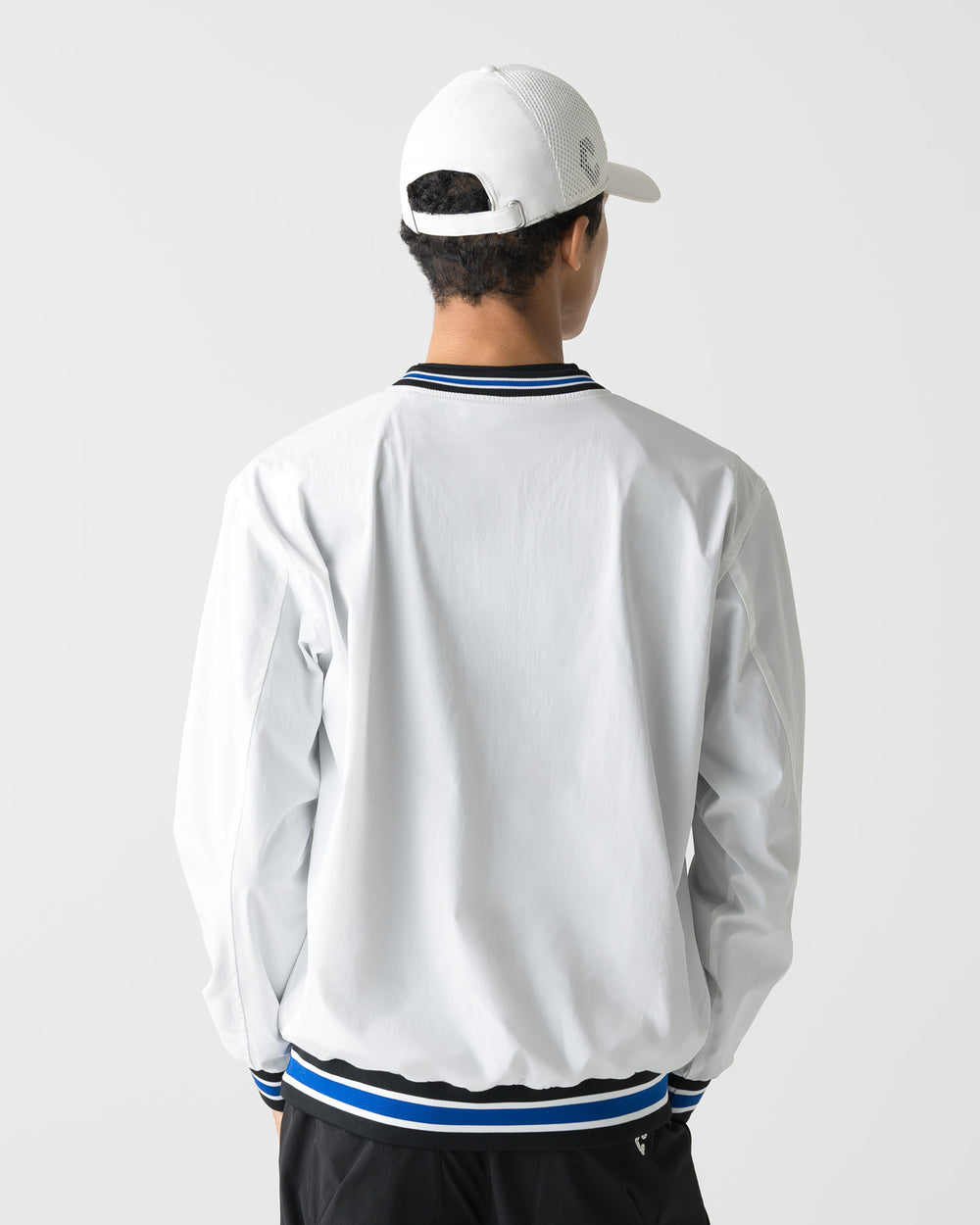 CRONOS BLACK NYLON RIB PISTE【WHITE】