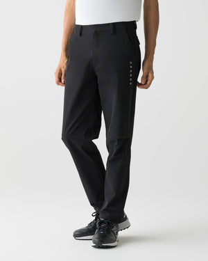 CRONOS BLACK STRETCH SLACKS PANTS【BLACK】