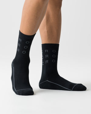 CRONOS BLACK C WRAP SOCKS【BLACK】