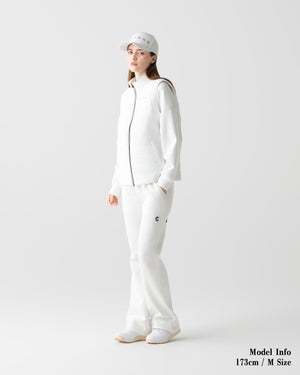 CRONOS BLACK WOMEN'S 2-WAY BLOUSON [WHITE]
