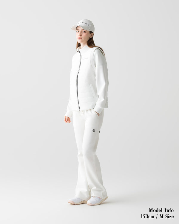CRONOS BLACK WOMEN'S 2-WAY BLOUSON [WHITE]