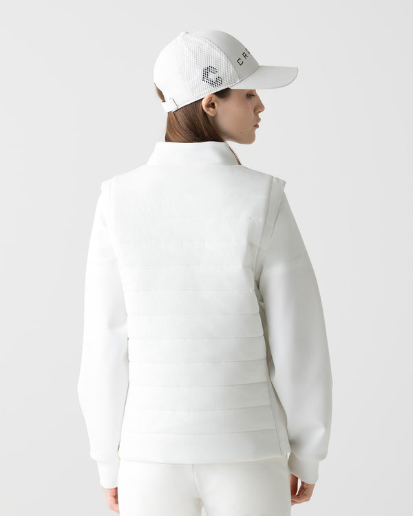 CRONOS BLACK WOMEN 2WAY BLOUSON【WHITE】