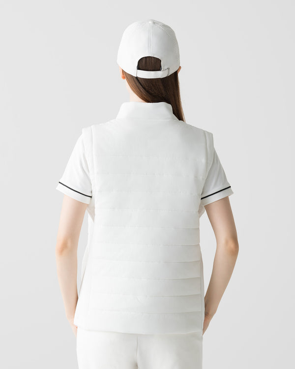 CRONOS BLACK WOMEN 2WAY BLOUSON【WHITE】