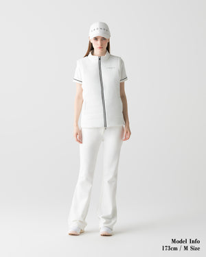 CRONOS BLACK WOMEN'S 2-WAY BLOUSON [WHITE]
