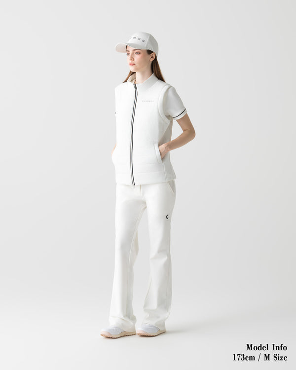 CRONOS BLACK WOMEN'S 2-WAY BLOUSON [WHITE]