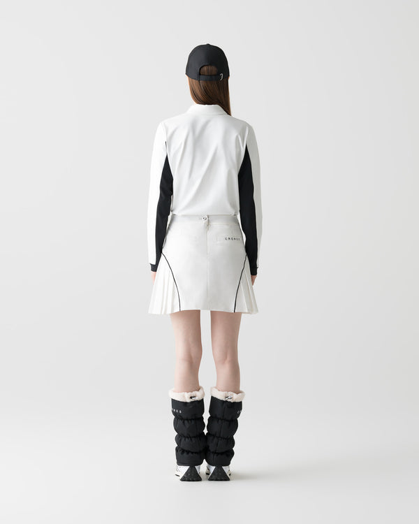 CRONOS BLACK WOMEN BOA INSIDE LEG WARMER【BLACK】