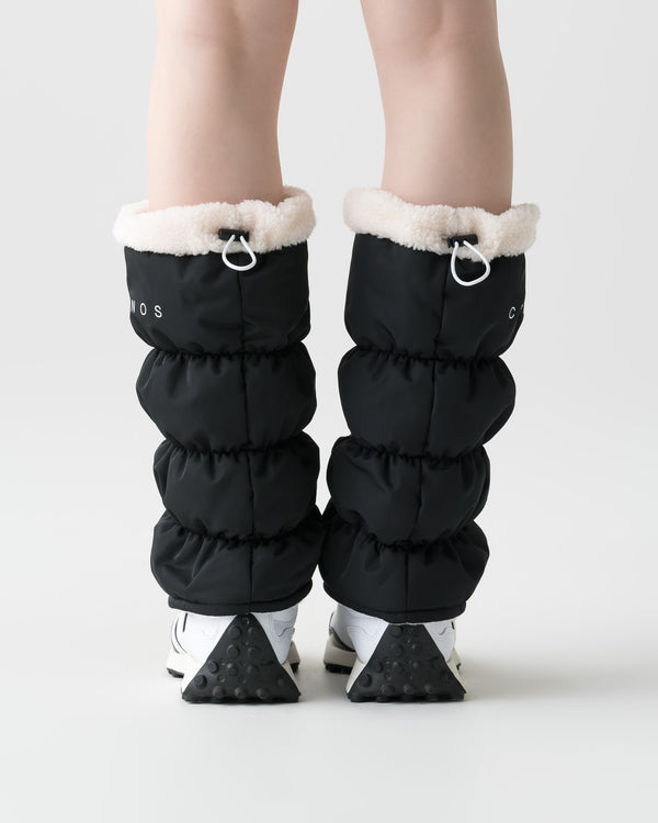 CRONOS BLACK WOMEN BOA INSIDE LEG WARMER【BLACK】