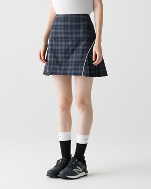 CRONOS BLACK WOMEN WIND PROTECT SKIRT【BLACK×GRAY】