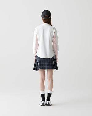 CRONOS BLACK WOMEN WIND PROTECT SKIRT【BLACK×GRAY】
