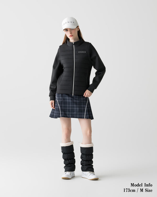 CRONOS BLACK WOMEN 2WAY BLOUSON [BLACK]
