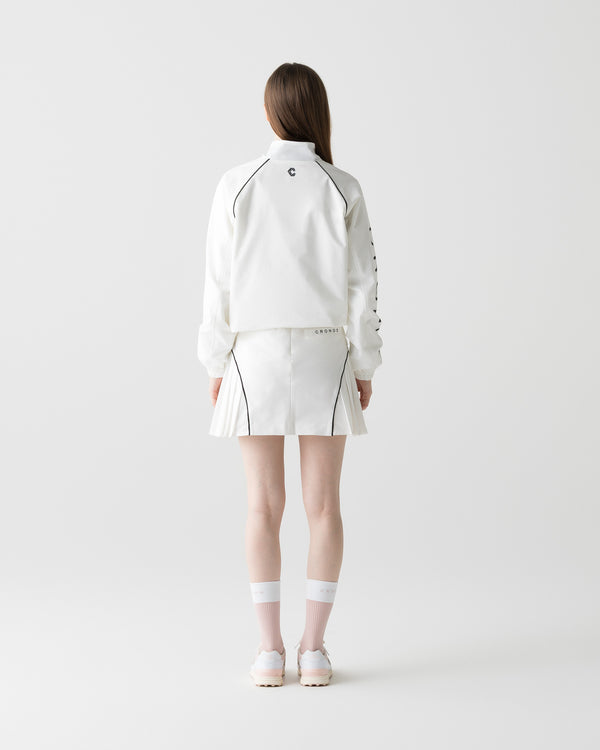 【unisex】CRONOS BLACK FLOW BLOUSON【WHITE】