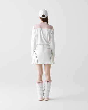 CRONOS BLACK WOMEN THERMAL MOCK NECK【PINK】