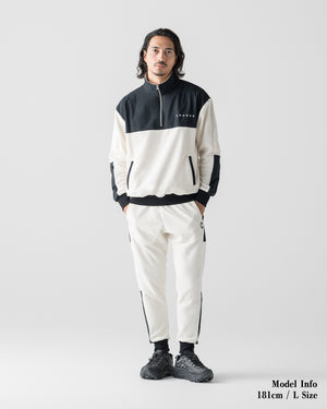 CRONOS WARM FLEECE PANTS【WHITE】