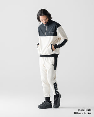 CRONOS WARM FLEECE PANTS【WHITE】