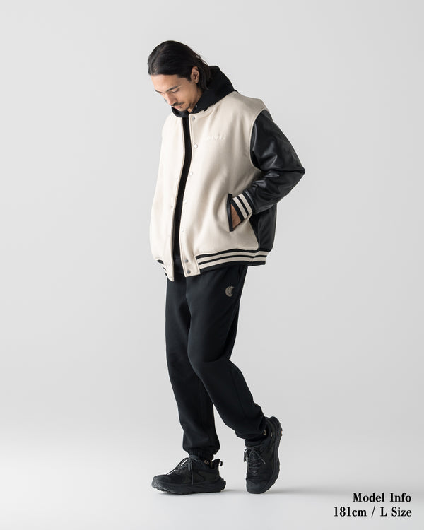 CRONOS HERITAGE VARSITY JACKET【CREAM】