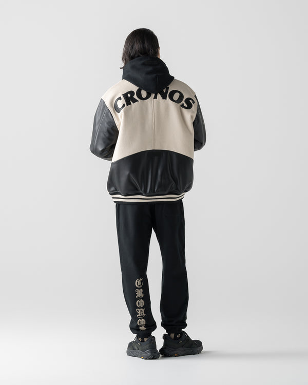 CRONOS HERITAGE VARSITY JACKET【CREAM】
