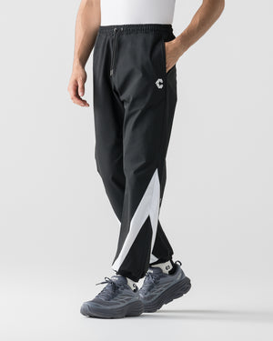 CRONOS WOOL AIR PANTS【BLACK×WHITE】