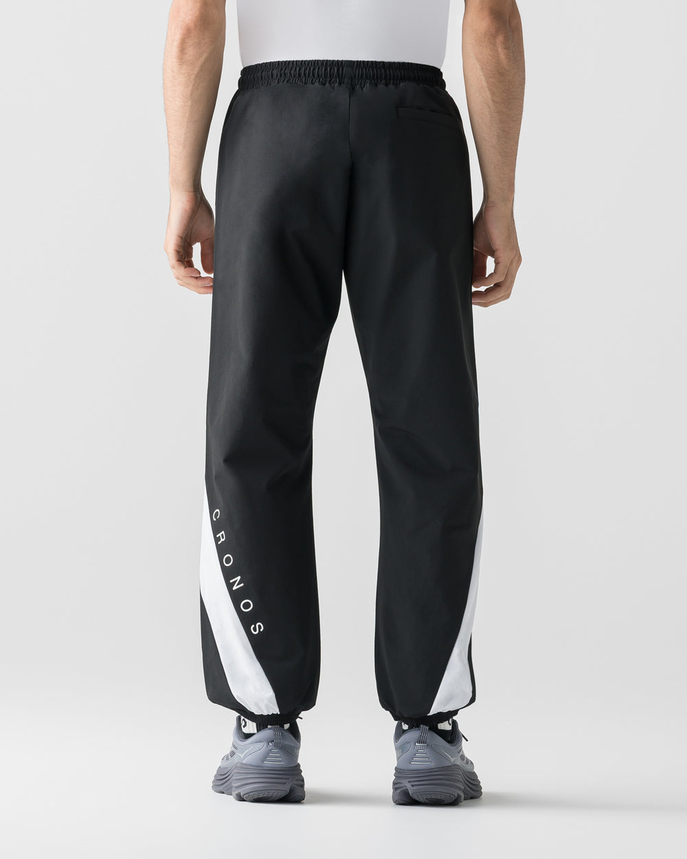 CRONOS WOOL AIR PANTS【BLACK×WHITE】