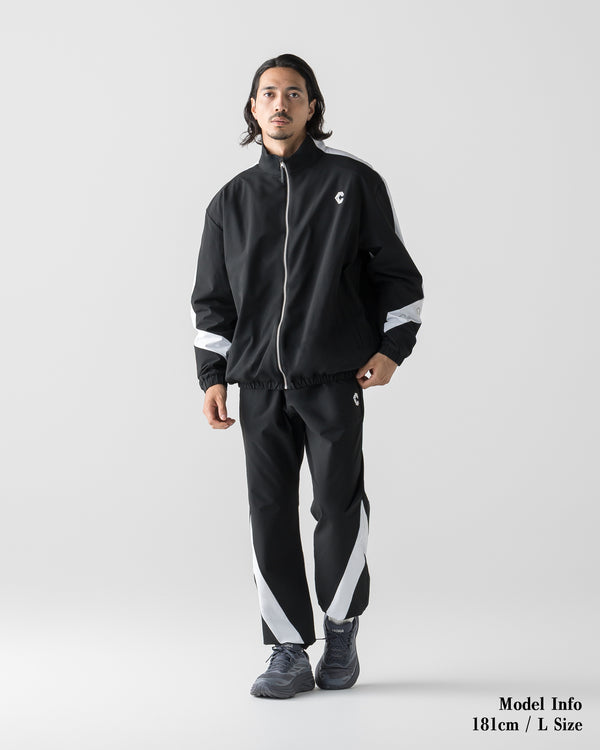 CRONOS WOOL AIR PANTS【BLACK×WHITE】