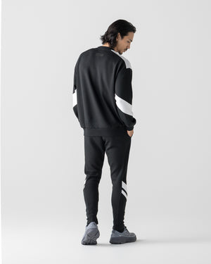 CRONOS AIRWARM SWEAT【BLACK×WHITE】