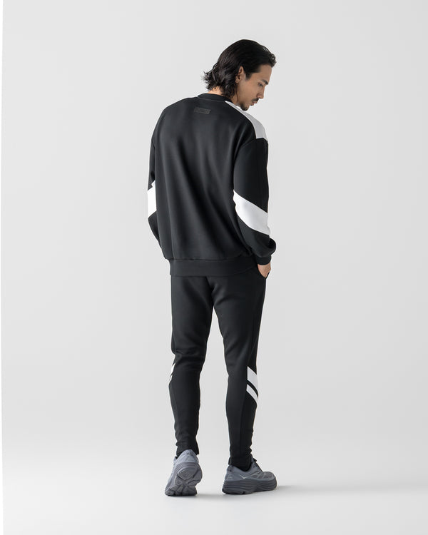 CRONOS AIRWARM SWEAT【BLACK×WHITE】