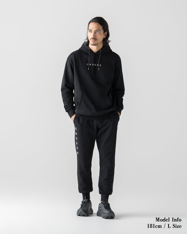 CRONOS DAILY FORM HOODIE【BLACK】