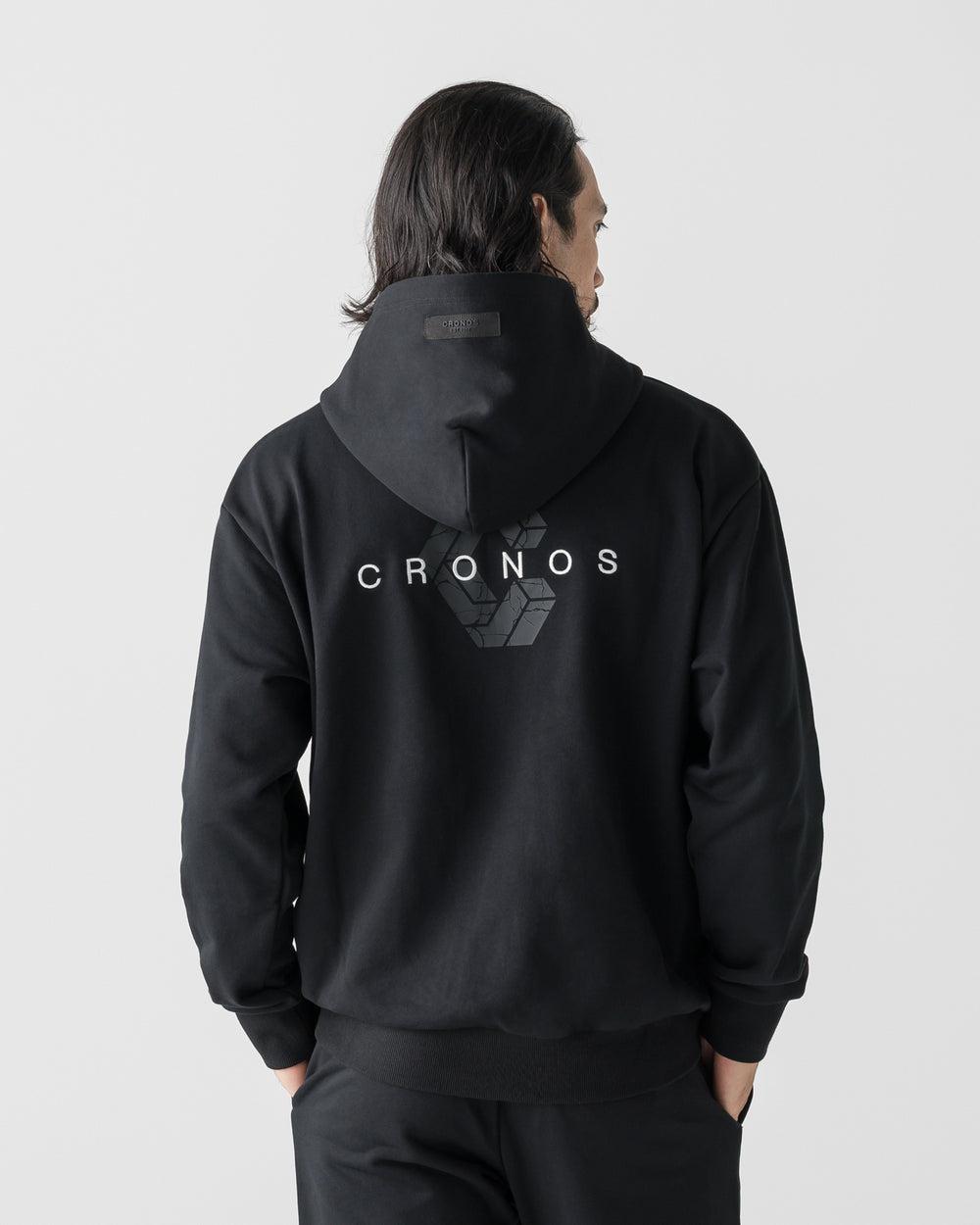 CRONOS DAILY FORM HOODIE【BLACK】