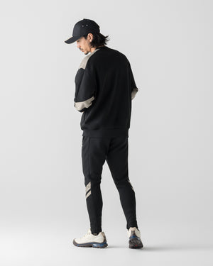 CRONOS AIRWARM SWEAT【BLACK×TAUPE】
