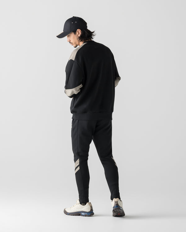 CRONOS AIRWARM SWEAT【BLACK×TAUPE】