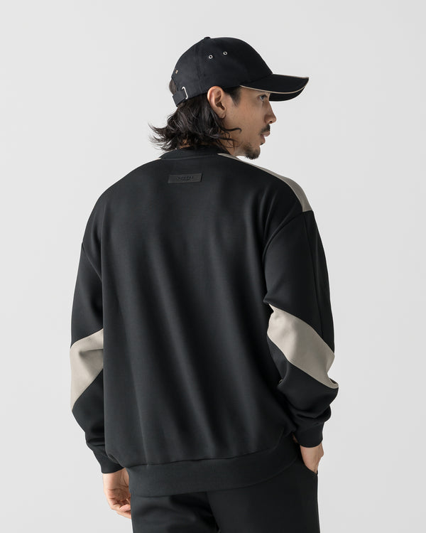 CRONOS AIRWARM SWEAT【BLACK×TAUPE】