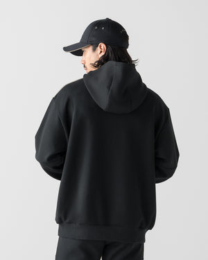 CRONOS RE-LINE HOODIE【BLACK×TAUPE】