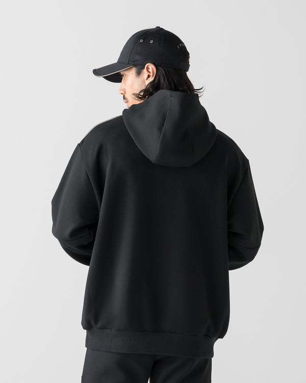 CRONOS RE-LINE HOODIE【BLACK×TAUPE】