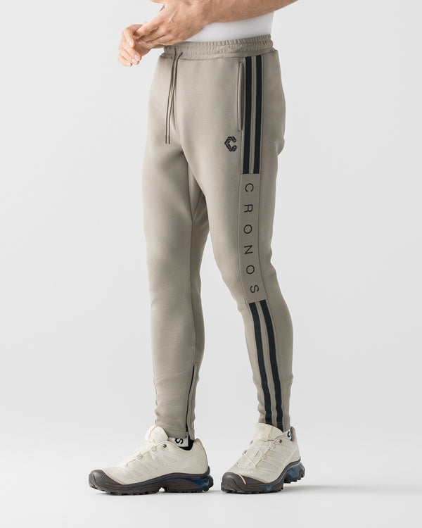 CRONOS RE-LINE SKINNY PANTS【TAUPE】
