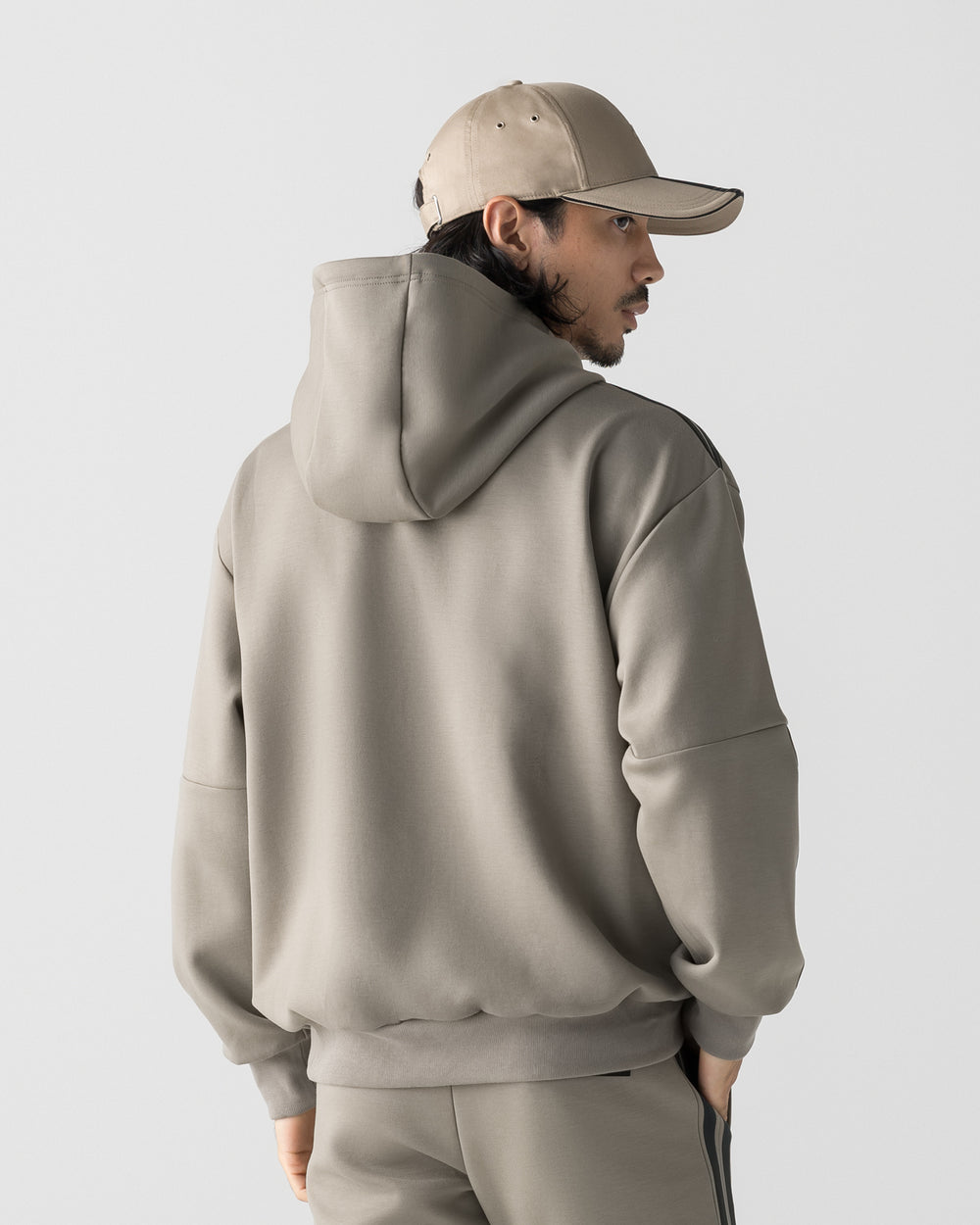 CRONOS RE-LINE HOODIE【TAUPE】