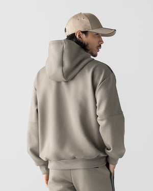 CRONOS RE-LINE HOODIE【TAUPE】