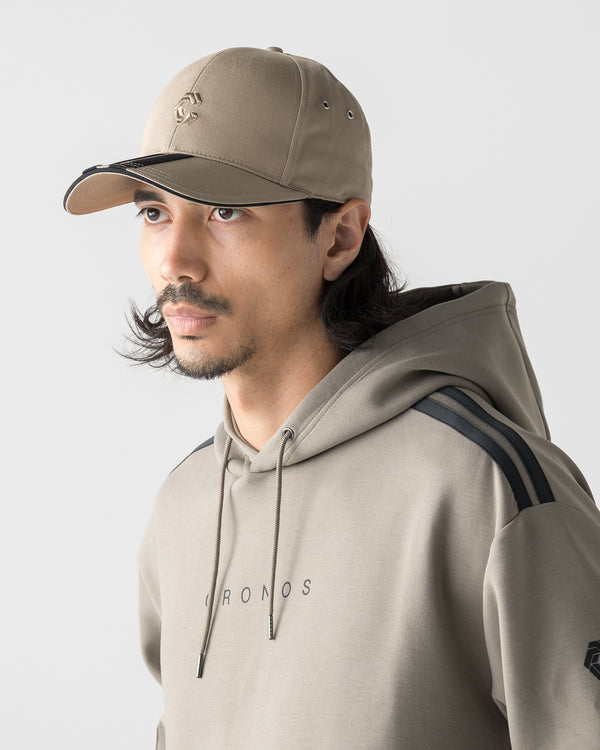CRONOS LINEFORM CAP【TAUPE】