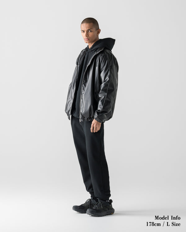 CRONOS BLACKLETTER SOFT MOTION SWEAT PANTS【BLACK】