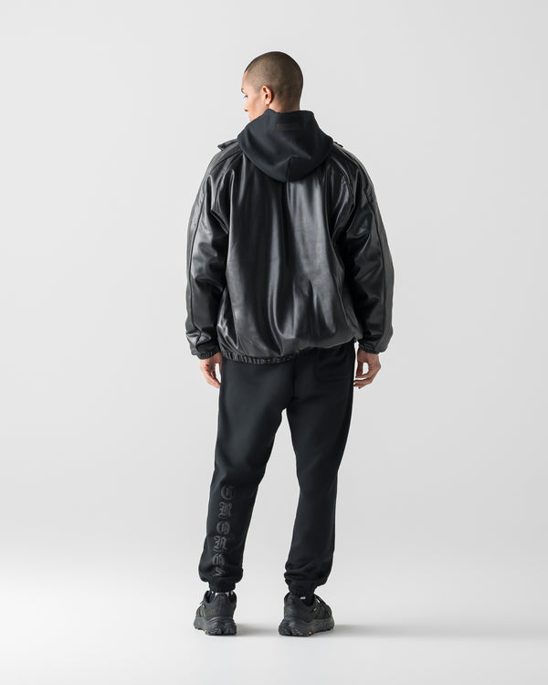 CRONOS SHELL BOMBER JACKET【BLACK×BLACK】