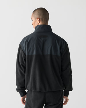 CRONOS WARM FLEECE HALF ZIP【BLACK】