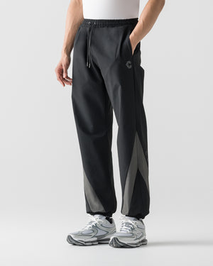 CRONOS WOOL AIR PANTS【BLACK×GRAY】