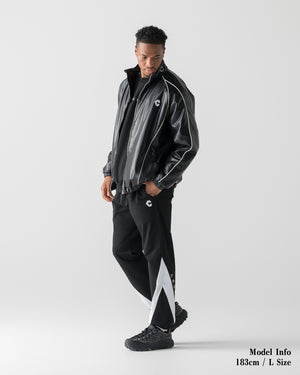 CRONOS SHELL BOMBER JACKET【BLACK×WHITE】