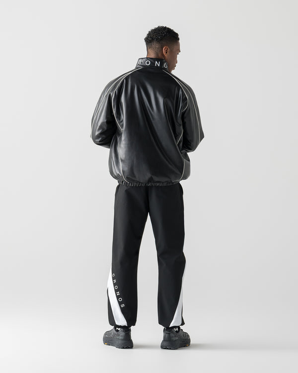 CRONOS SHELL BOMBER JACKET【BLACK×WHITE】