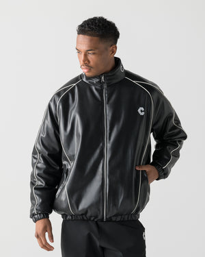 CRONOS SHELL BOMBER JACKET【BLACK×WHITE】
