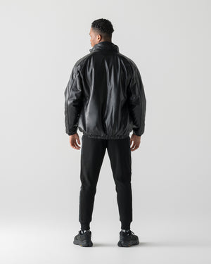 CRONOS SHELL BOMBER JACKET【BLACK×BLACK】
