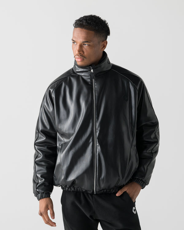 CRONOS SHELL BOMBER JACKET【BLACK×BLACK】
